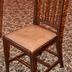 chair, slat-back