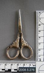 scissors, fabric